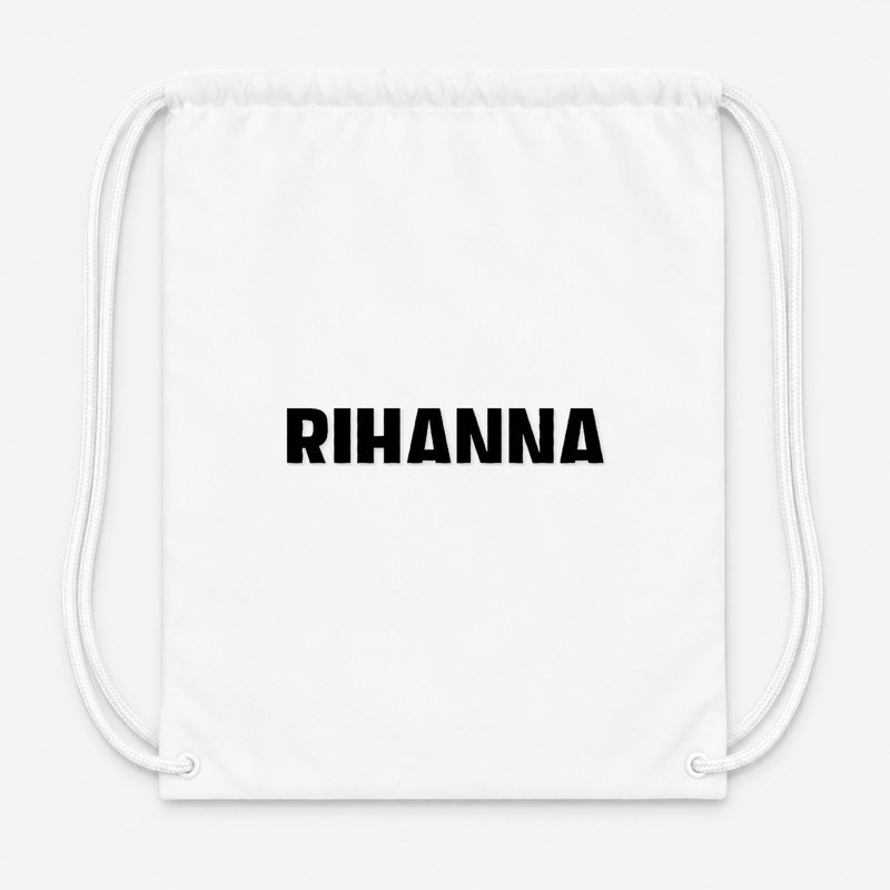 Rihanna Drawstring Bag - White