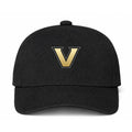 Vanderbilt Commodores Logo Black Dad Baseball Cap Hat