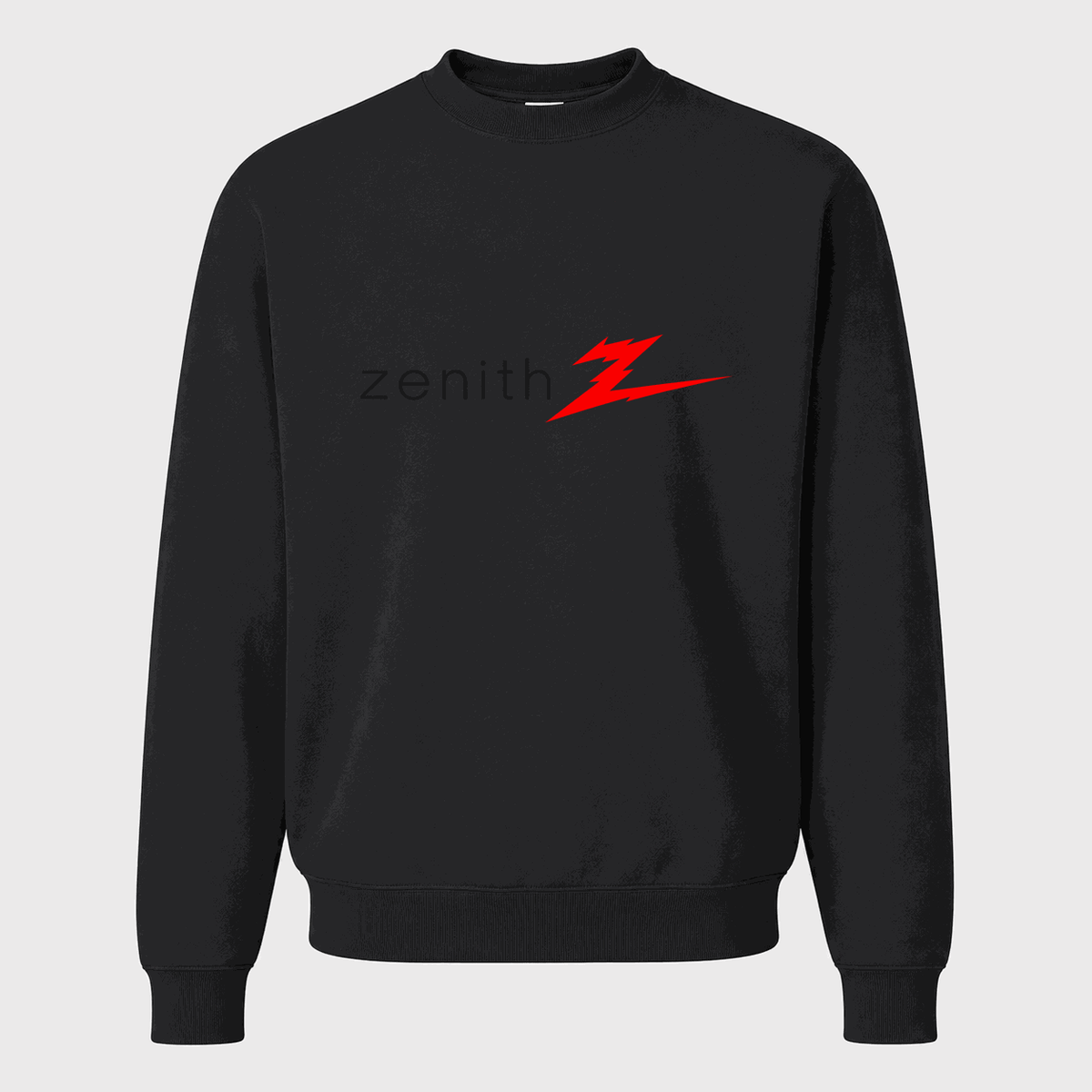 Men's Zenith Crewneck Sweatshirt - Black