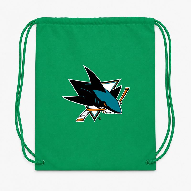 San Jose Sharks Drawstring Bag - Green