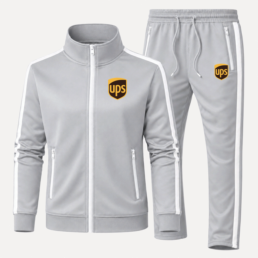 UPS removebg preview tracksuit in Gray