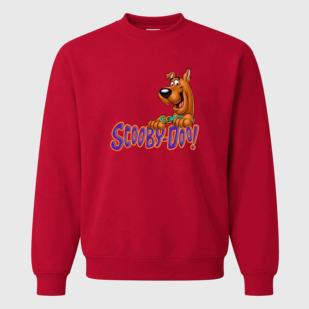 Men's Scooby-Doo Crewneck Sweatshirt - Red