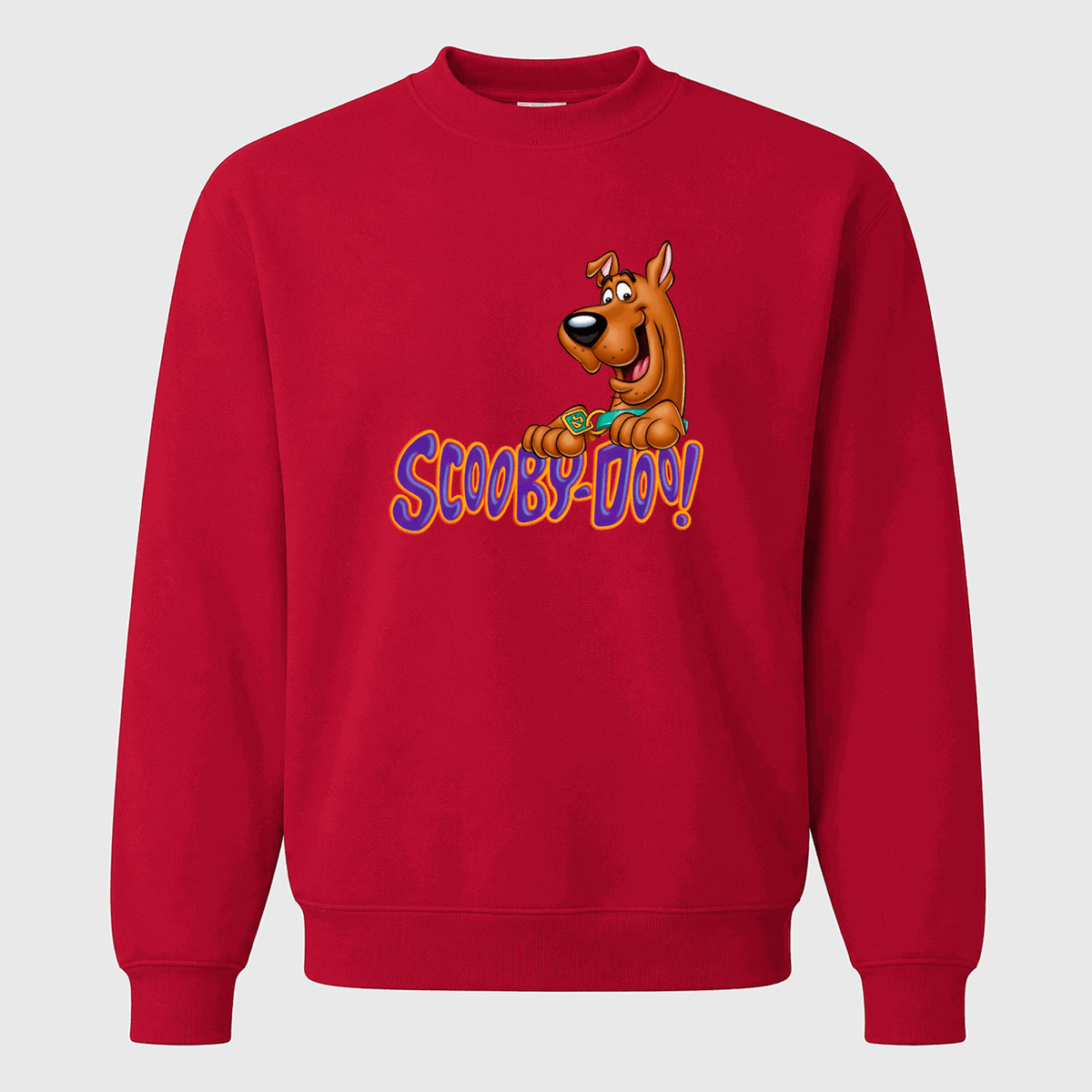 Men's Scooby-Doo Crewneck Sweatshirt - Red