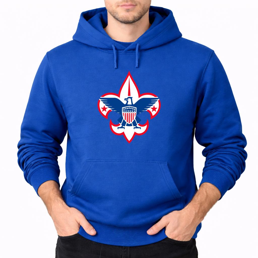 Men's Boy Scouts Pullover Hoodie - Blue