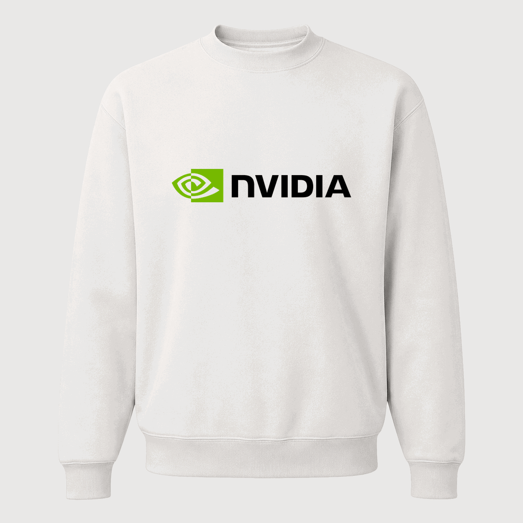 Men's NVIDIA Crewneck Sweatshirt - White