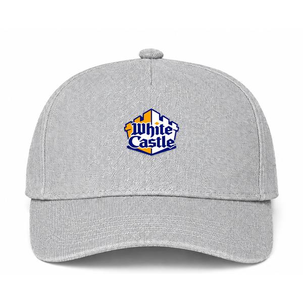 White Castle Logo Gray Dad Baseball Cap Hat