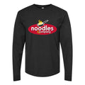 Men's Logo-Noodles-Company-1536x864 Long sleeves Cotton Blend T-Shirt - Black