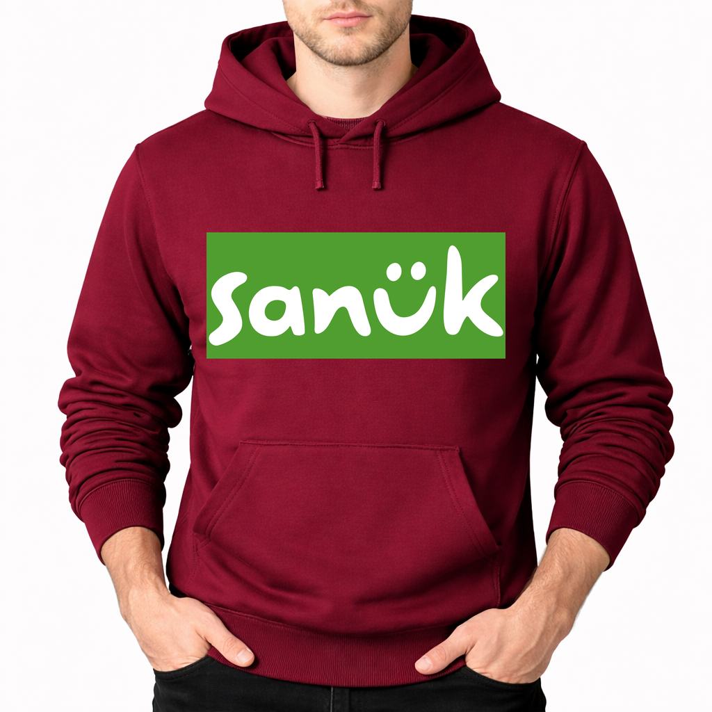 Men's Sanuk Pullover Hoodie - Burgundy