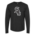 Men's Chicago White Sox Long sleeves Cotton Blend T-Shirt - Black