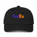 FedEx Logo Black Dad Baseball Cap Hat