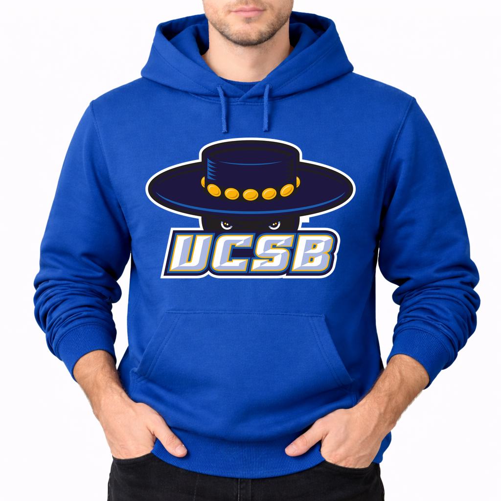 Men's UCSB Gauchos Pullover Hoodie - Blue