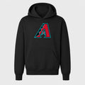 Youth Arizona Diamondbacks Pullover Hoodie - Black