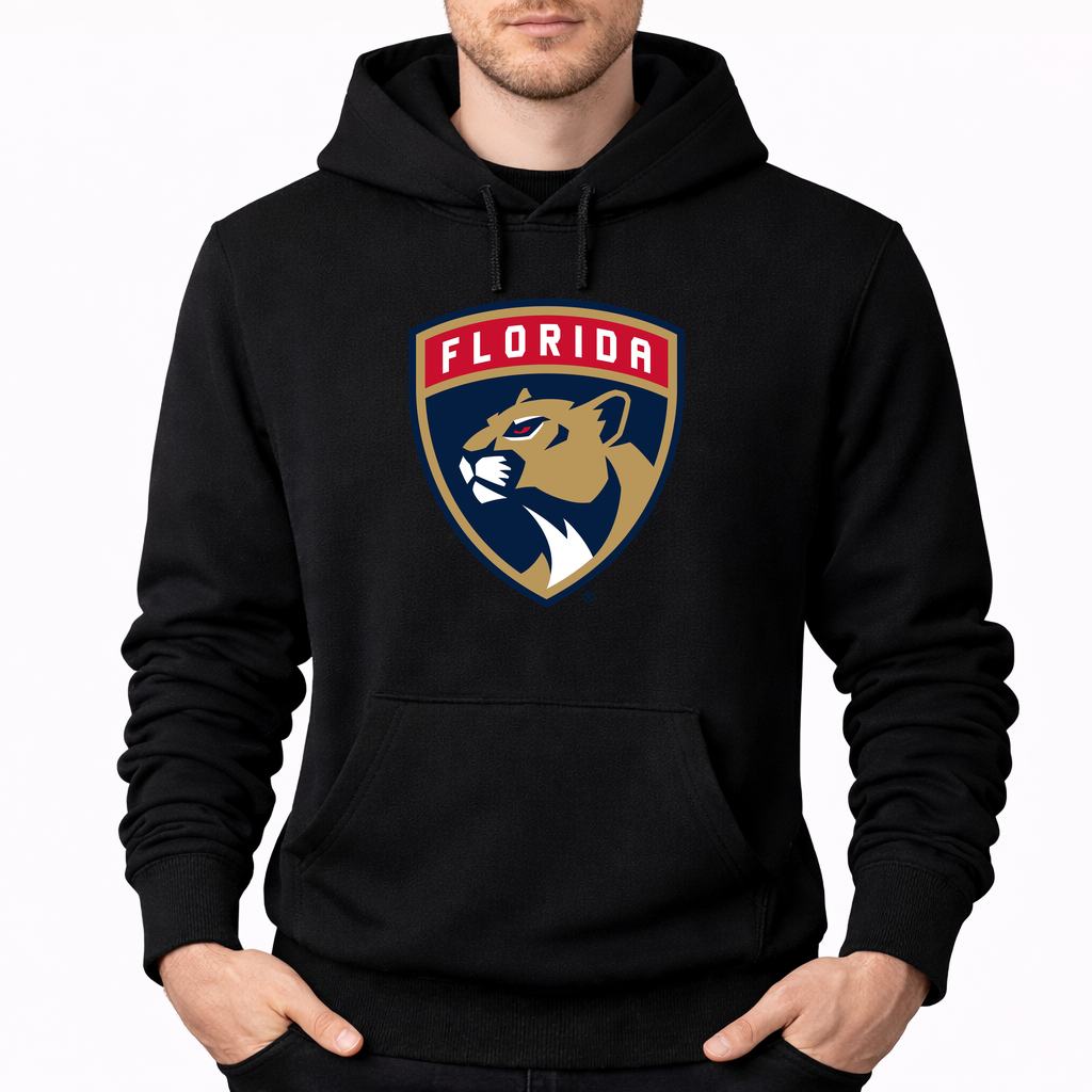 Men's Florida Panthers Pullover Hoodie - Black