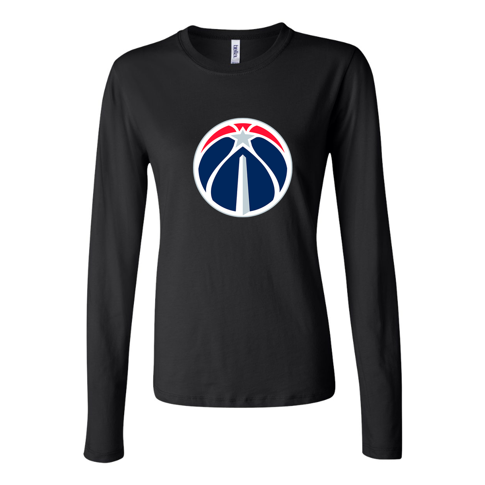 Women's Washington Wizards Long Sleeve T-Shirt - Black