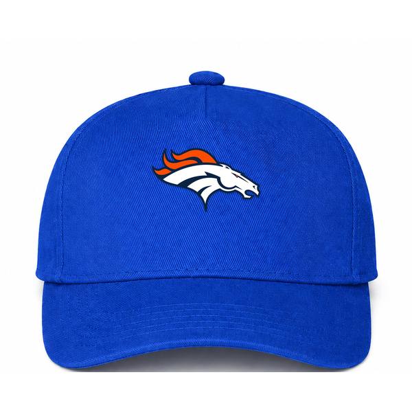 Denver Broncos NFL Logo Blue Dad Baseball Cap Hat