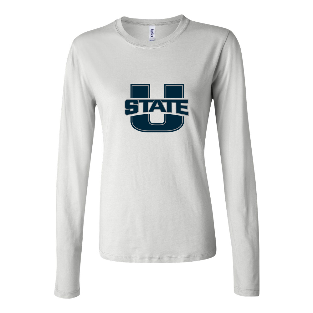 Women's Utah State Aggies Long Sleeve T-Shirt - White
