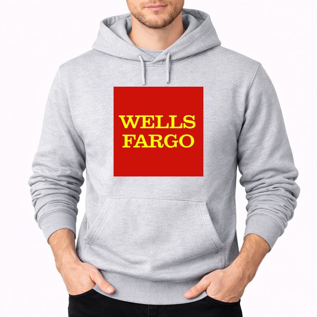 Men's Wells Fargo Pullover Hoodie - Gray