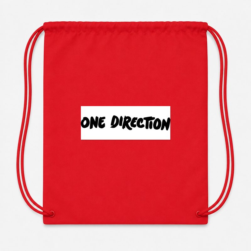 One Direction Drawstring Bag - Red
