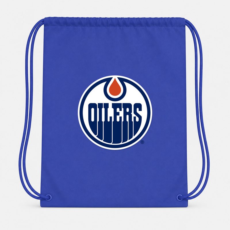 Edmonton Oilers Drawstring Bag - Blue