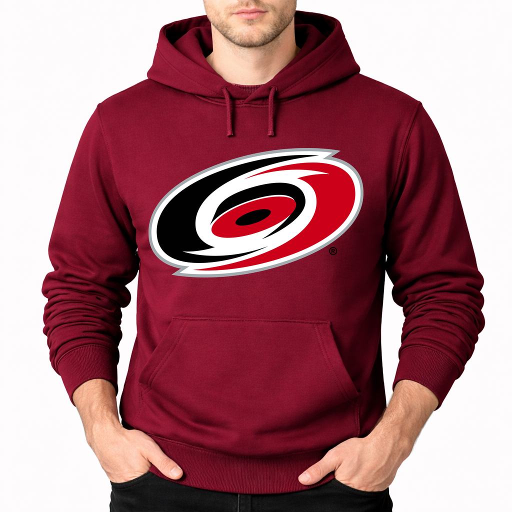 Men's Carolina Hurricanes Pullover Hoodie - Burgundy