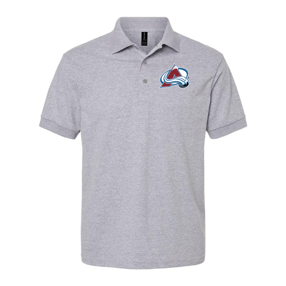 Men's Colorado Avalanche Dry Blend Polo - Gray