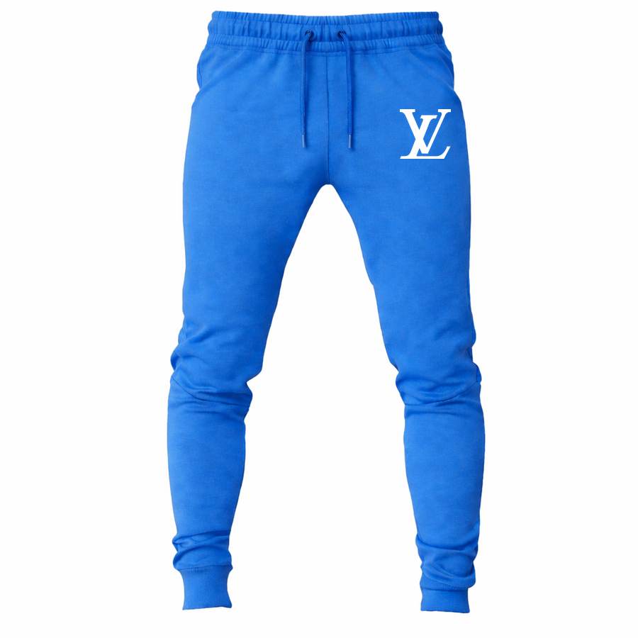 Louis Vuitton White joggers sweatpants - Sky Blue