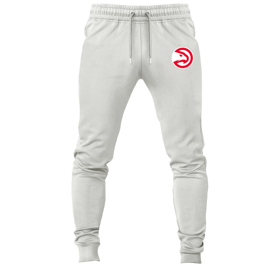 Atlanta Hawks joggers sweatpants - White