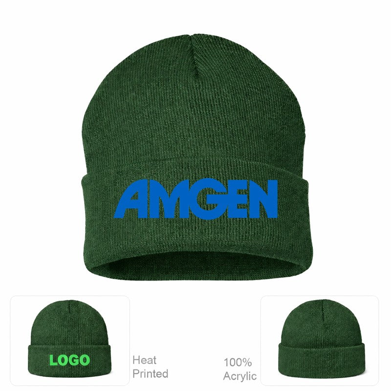 Amgen Beanie Hat - Forest Green