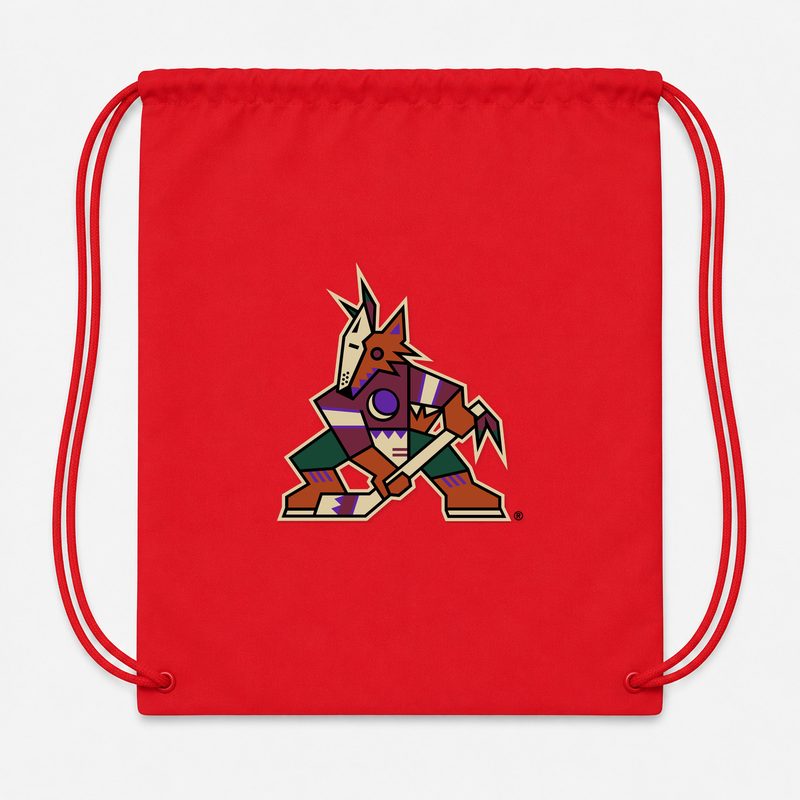 Arizona Coyotes Drawstring Bag - Red
