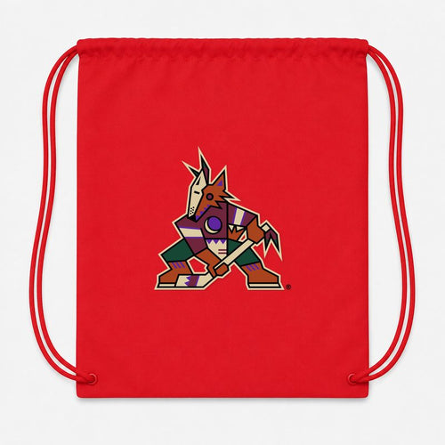 Arizona Coyotes Drawstring Bag - Red