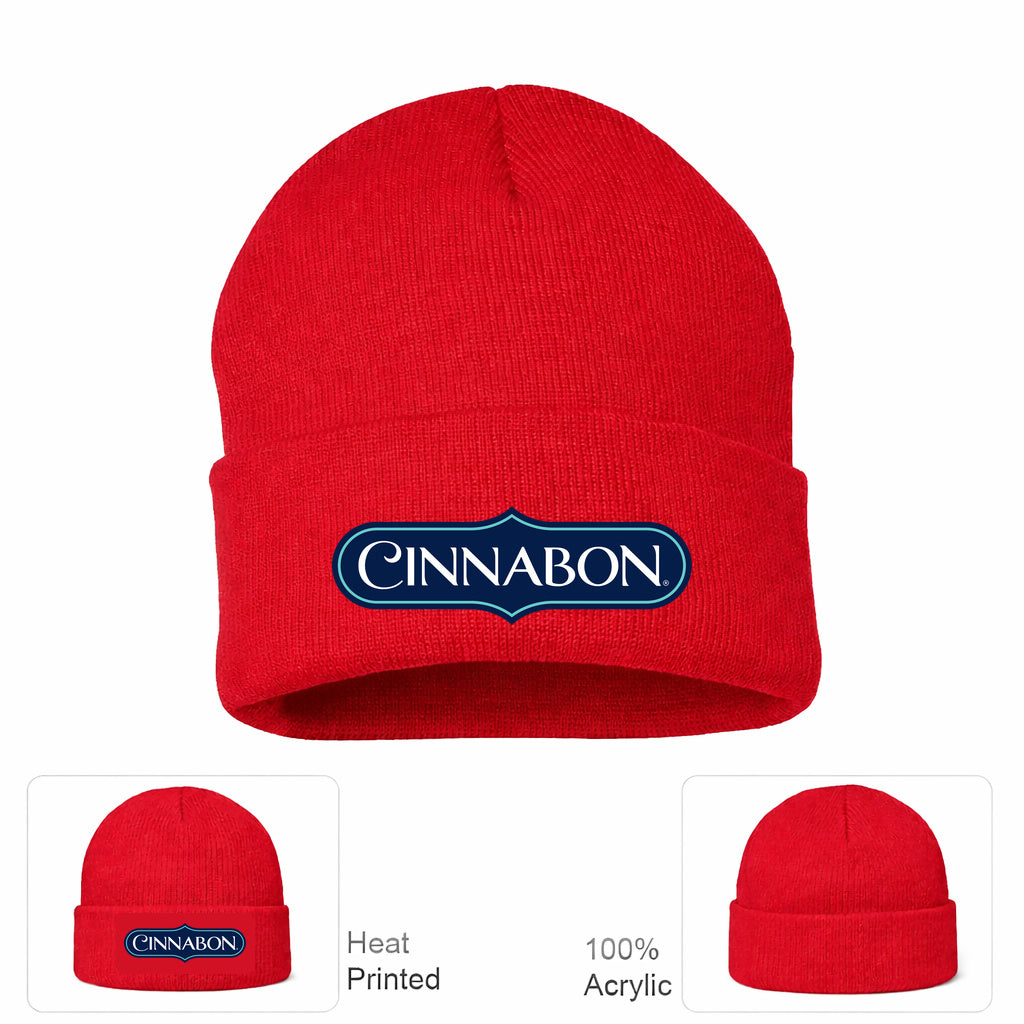 Cinnabon Beanie Hat - Red