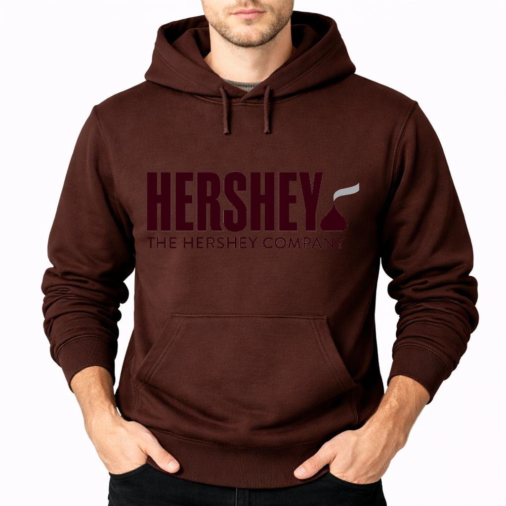 Men's Hershey's Pullover Hoodie - Brown