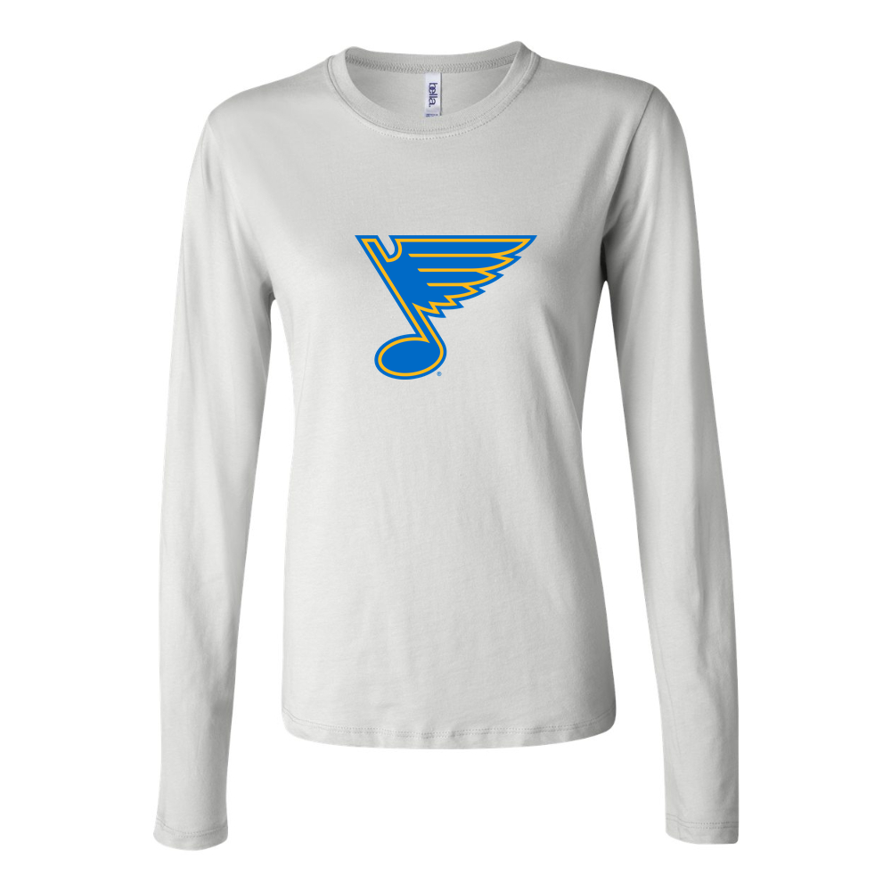 Women's St. Louis Blues Long Sleeve T-Shirt - White