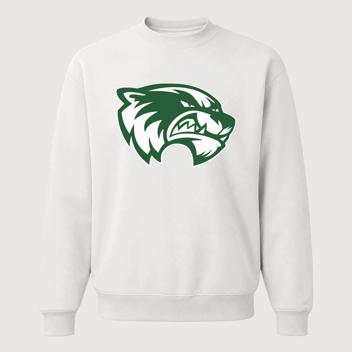 Men's Utah Valley Wolverines Crewneck Sweatshirt - White