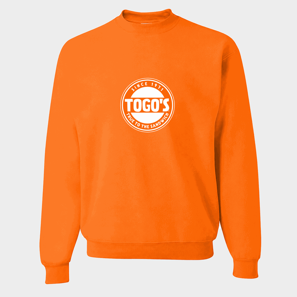 Men's Togo's Crewneck Sweatshirt - Orange