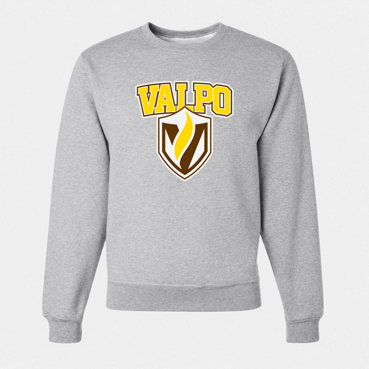 Men's Valparaiso Crusaders Crewneck Sweatshirt - Gray
