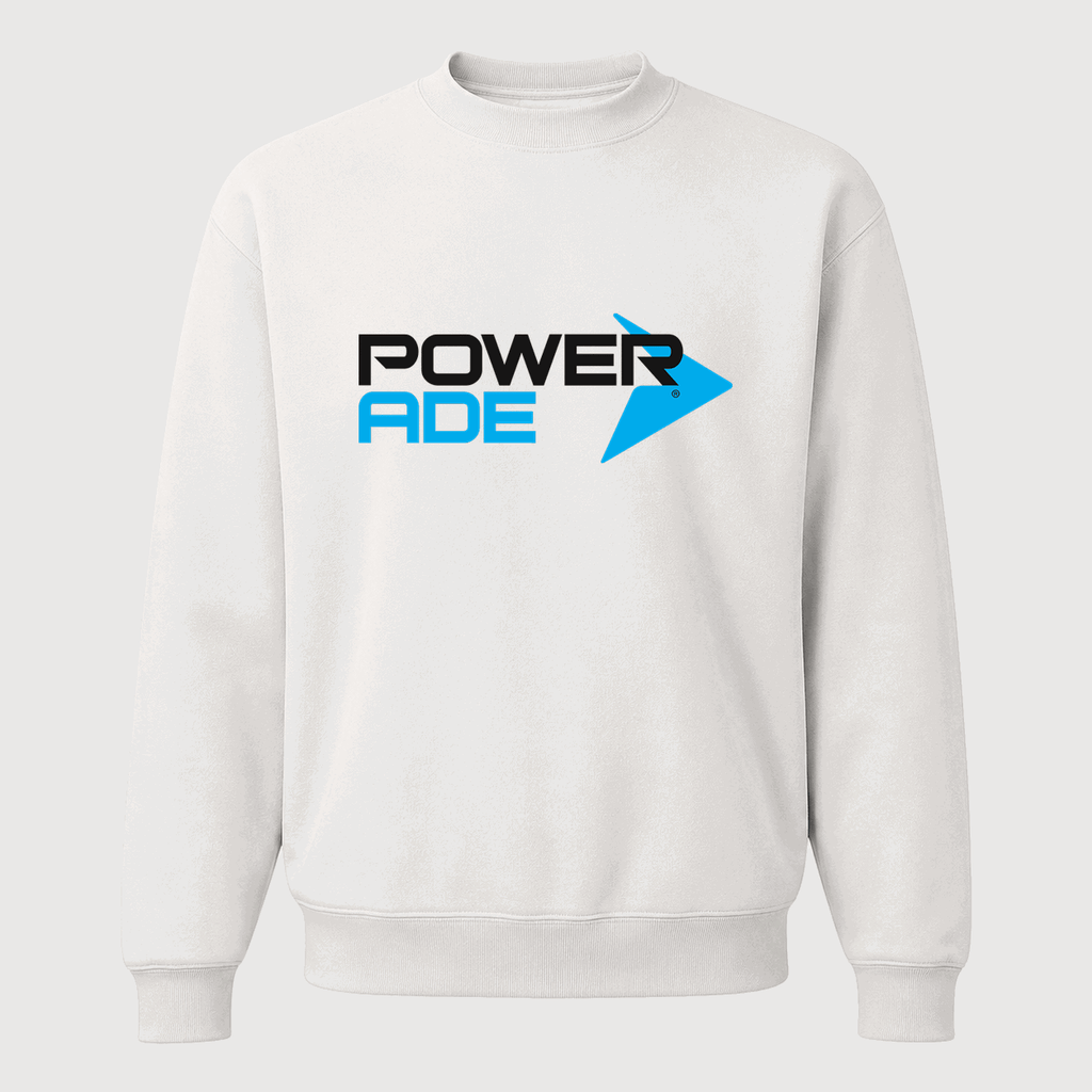 Men's Powerade Crewneck Sweatshirt - White
