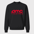 Men's AMC Theatres Crewneck Sweatshirt - Black