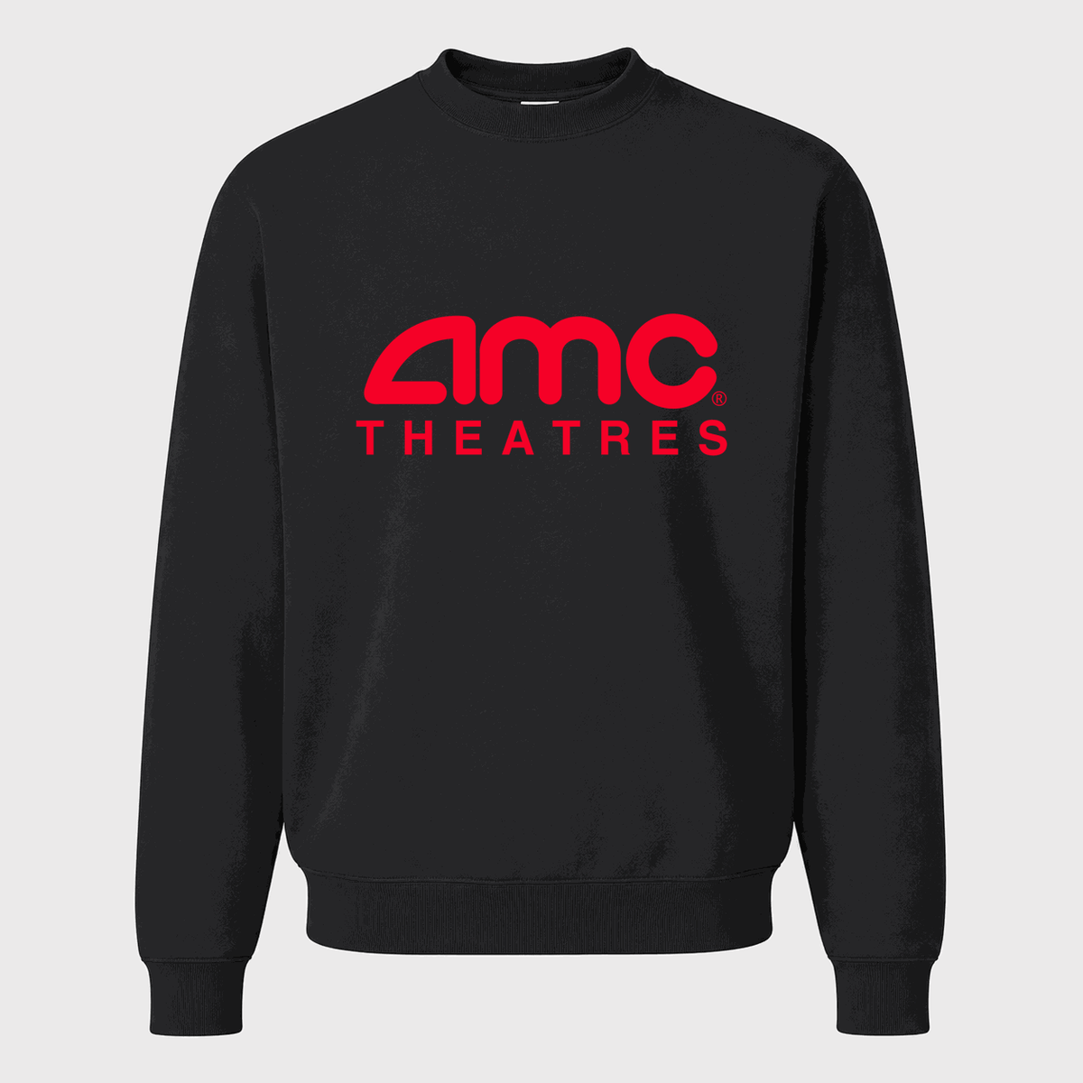 Men's AMC Theatres Crewneck Sweatshirt - Black