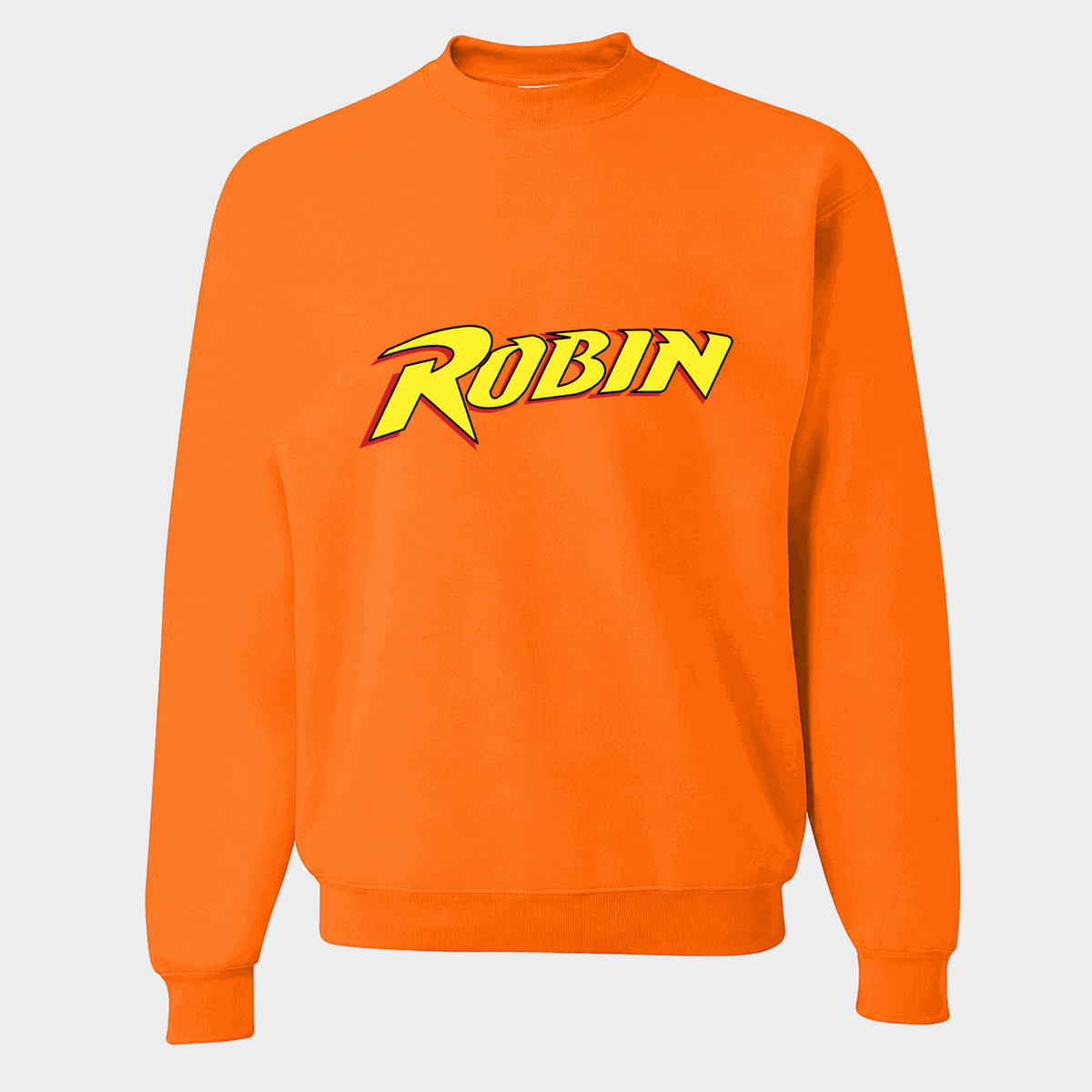 Men's Robin Crewneck Sweatshirt - Orange