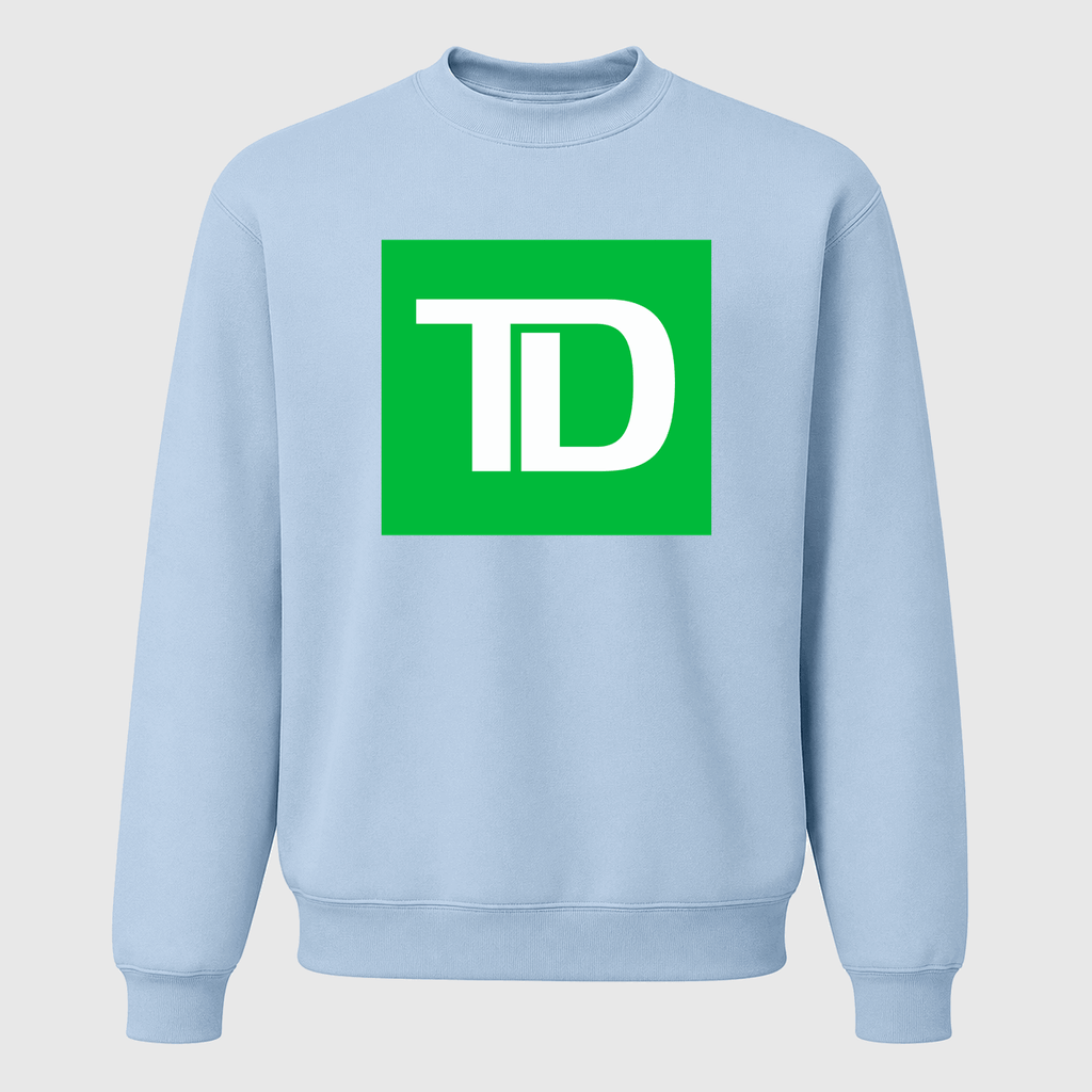 Men's TD Bank Crewneck Sweatshirt - Sky Blue