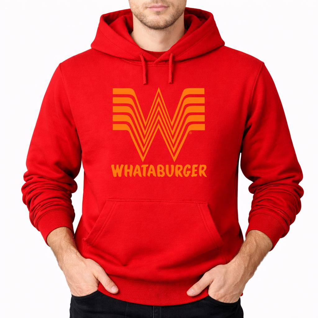 Men's Whataburger Pullover Hoodie - Red