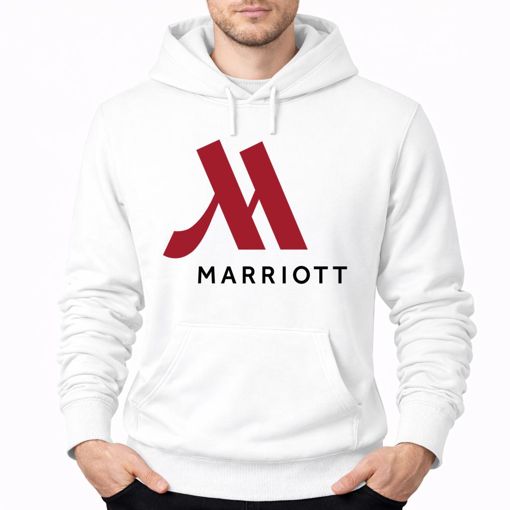 Men's Marriott Pullover Hoodie - White