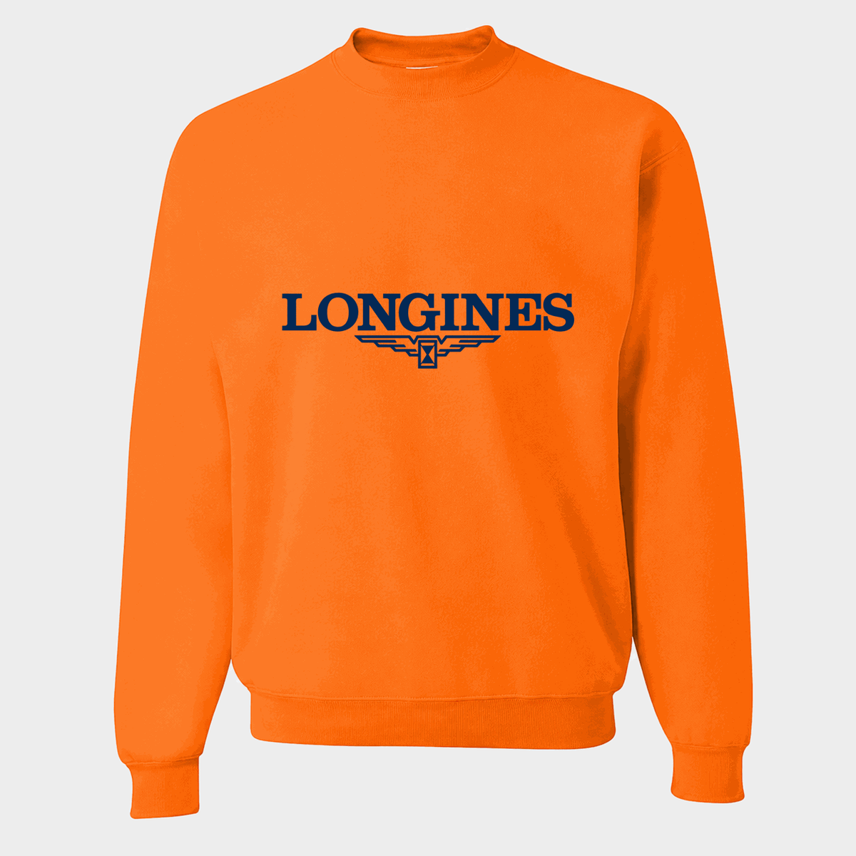 Men's Longines Crewneck Sweatshirt - Orange