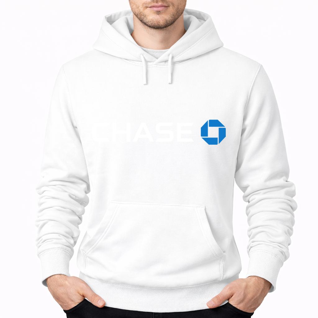 Men's Chase White Pullover Hoodie - White