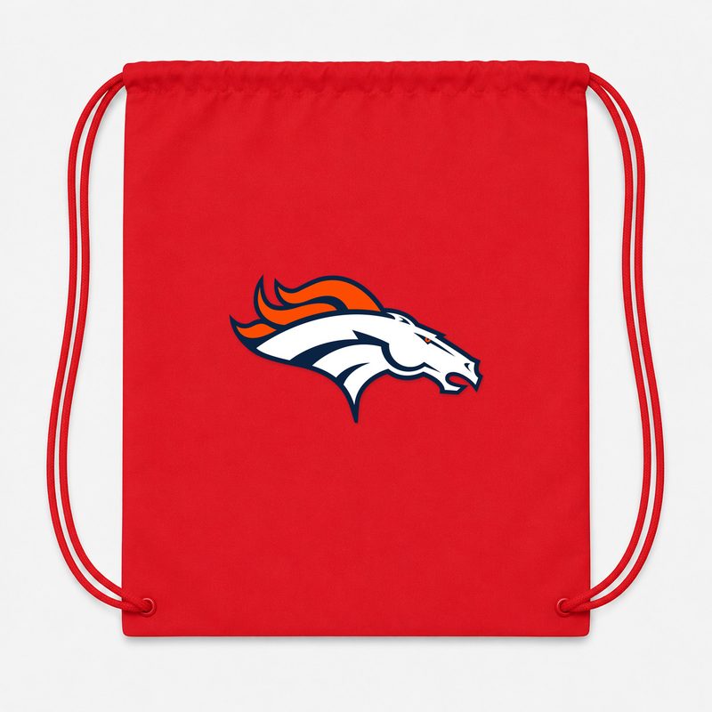 Denver Broncos Drawstring Bag - Red
