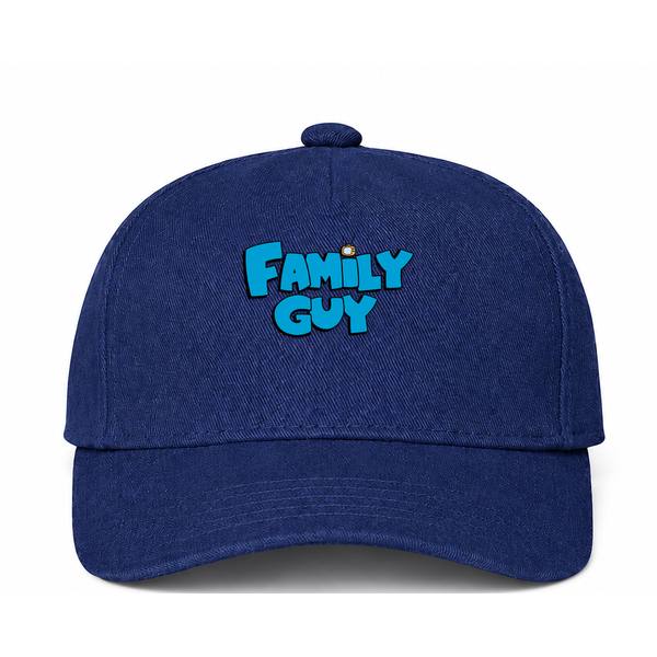 Family Guy Logo Navy Dad Baseball Cap Hat