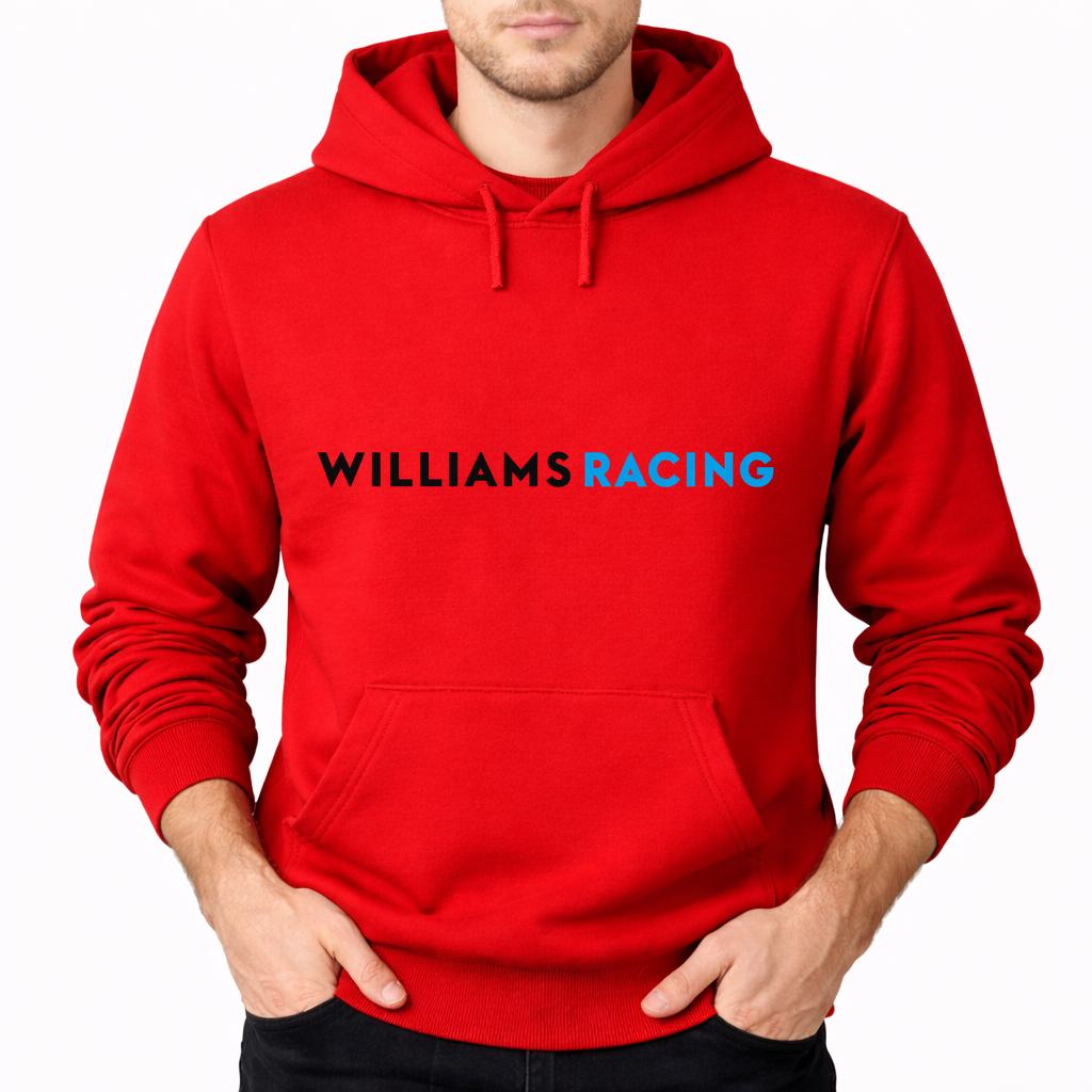Men's Williams Racing Pullover Hoodie - Red