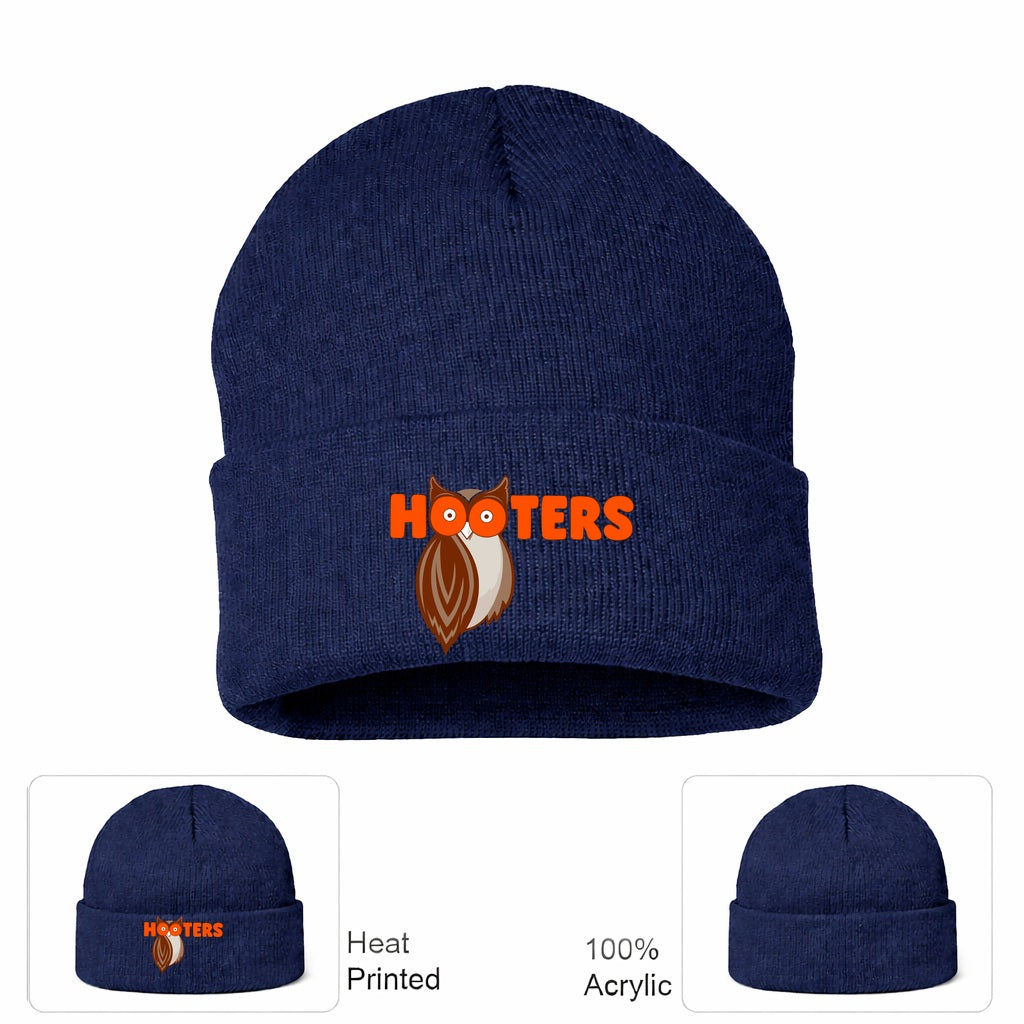 Hooters Beanie Hat - Navy