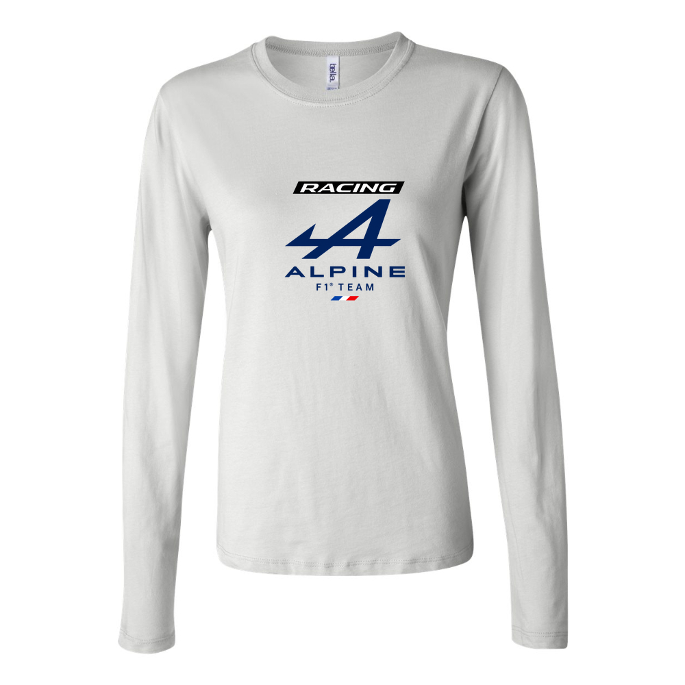 Women's Alpine F1 Team Long Sleeve T-Shirt - White